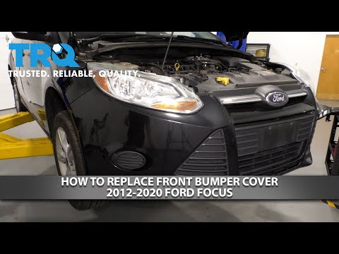 Видео: Как заменить накладку переднего бампера на Ford Focus 2012-2020
