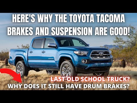 Видео: Вот почему тормоза и подвеска Toyota Tacoma хороши.