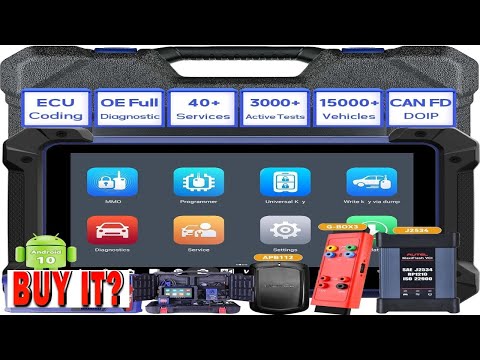 Видео: Программатор Autel MaxiIM IM608 PRO II, сканер для автодиагностики в XP400 - B0DGKVJCJW