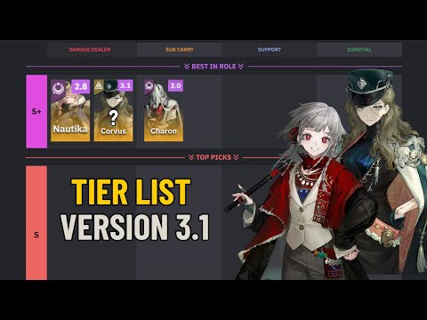 Видео: Список уровней Reverse1999 (версия 3.1)