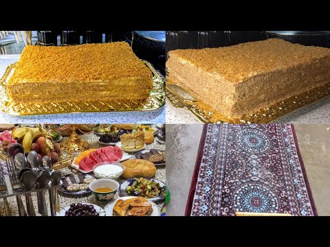 Видео: Тарзи пухтани ТОРТИ МЕДОВЫЙ😋Колин шуви Дутарчонм 😘