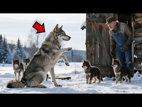 Видео: Бедный фермер приютил волчицу с детёнышами… И в ту же ночь произошло НЕВОЗМОЖНОЕ!