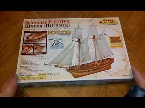 Видео: Обзор шхуны *ПОЛОЦК*plus от фирмы Master korabel