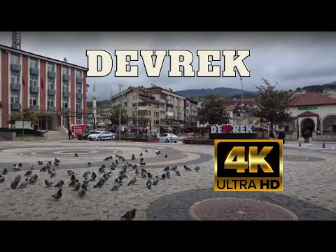 Видео: Прогулка по Девреку | Яркие улицы и природная атмосфера | 4K 60 FPS