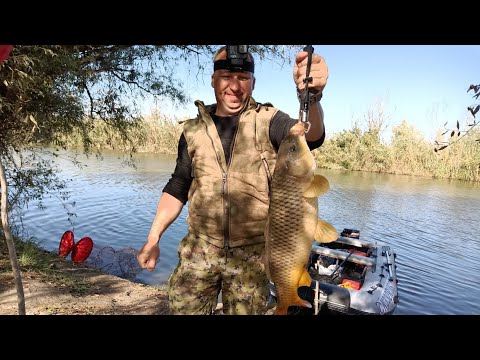 Видео: Рыбалка на раскатах. Жор окуня, сазан. п.Вышка.