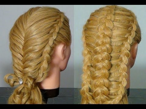 Видео: Две прически с плетением. Two Braided hairstyles for long hair tutorial