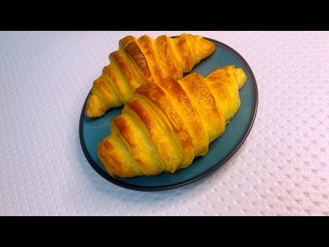 Видео: Круассан жасаймыз/ Круассаны, как в Пекарне!!!