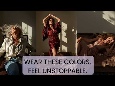 Видео: 8 цветов, которые делают женщин старшего возраста молодыми, сияющими и привлекающими внимание