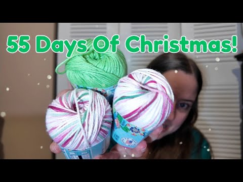 Видео: 52 дня до Рождества! Рождественский хлопок 🧶🎄