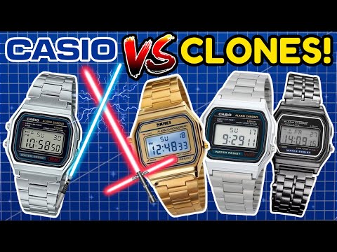 Видео: ⚔ Casio A158W против SKMEI 1123 👥 АТАКА КЛОНОВ #3! ✨