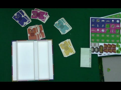 Видео: Распаковываем настольную игру Зелёный Дом, а так же компоненты от Crwod Games