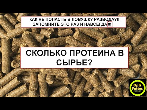 Видео: # 6) ПРЕДУПРЕЖДЕН-ВООРУЖЕН! КАК ОПРЕДЕЛИТЬ, СКОЛЬКО РЕАЛЬНО СЫРОГО ПРОТЕИНА В СЫРЬЕ?