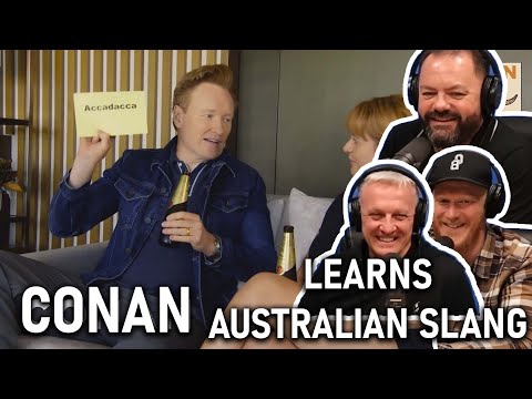 Видео: Конан изучает австралийский сленг РЕАКЦИЯ | ОФИСНЫЕ ПАРНИ РЕАКЦИЯ!!