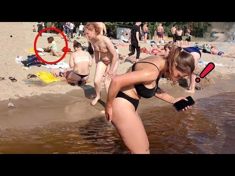 Видео: Камера на Пляже Сняла Такое, что Никто не Ожидал Увидеть!