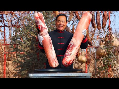 Видео: Огромные рулеты из ягнятины для зимнего хотпота! Идеальное сочетание жирного и постного мяса!