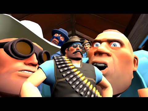 Видео: Самый маленький пулеметчик в 2Fort #tf2 #gmod #animation