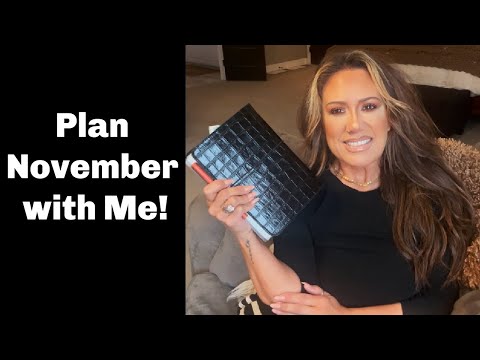 Видео: Планировщик на ноябрь: перелистывайте🍁 Уютный, спокойный и стильный. #plannerperfect #planner #пе...