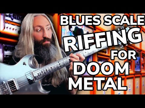 Видео: Пишите более тяжёлые риффы с помощью Blues Riff Box | Doom Metal Guitar