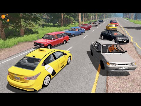 Видео: ПОСЛЕДНИЙ ЗАКАЗ! ВЫЗВАЛ ТАКСИ НА ТОТ СВЕТ | BeamNG.drive