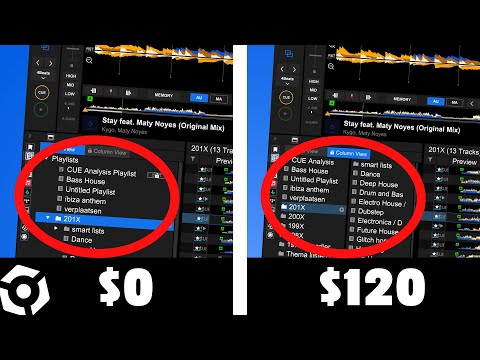 Видео: Различия между бесплатной и платной версиями Rekordbox
