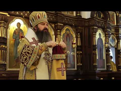 Видео: Проповедь архиепископа Антония в Неделю 22-ю по Пятидесятнице в Покровском соборе