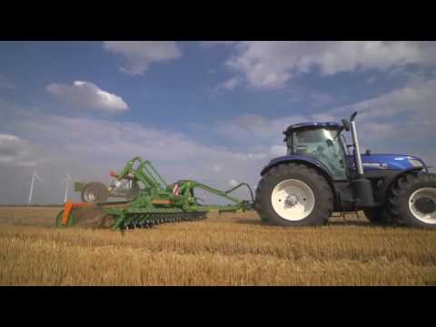 Видео: Дисковая борона Amazone Catros