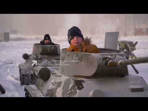 Видео: Златоустовец собрал уменьшенную копию танка «Т-34»