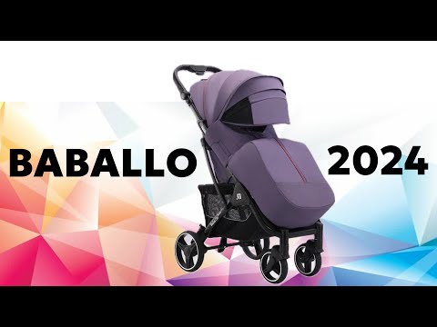 Видео: Коляска прогулочная Baballo Future 2024 - обзор