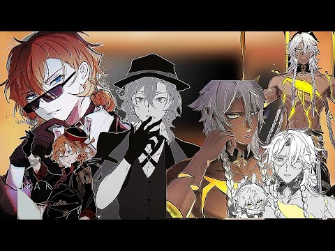 Видео: BSD react to Chuuya as Nanook/Реакция БСД на Чуя это Нанук. НА ЗАКАЗ