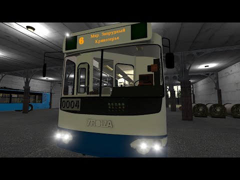 Видео: 4K| КАТАЕМСЯ ПО 6 МАРШРУТУ С ИНФОРМАТОРОМ ► Trolleybus FS