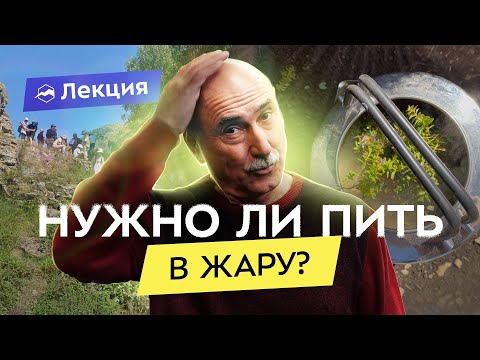 Видео: Водно-солевой режим в походе. Что и когда пить?