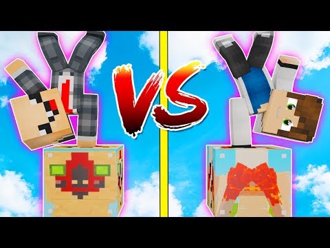 Видео: СКРОМНИК ЛАКИ БЛОК VS СКУЛЬПТУРА ЛАКИ БЛОК! НУБ ПРОТИВ ПРО! ВЫЖИТЬ НА 1 БЛОКЕ! #41