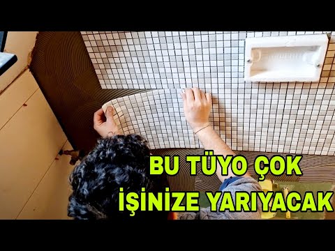 Видео: КАК СДЕЛАТЬ МОЗАИКУ? Обратите внимание на эту деталь!! (Это будет вам очень полезно)