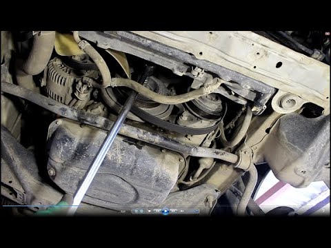 Видео: Замена шкива коленвала на Toyota Mark II Тойота Марк 2 JZX 101 1998 года #авторемонт