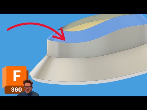 Видео: Инструмент Fusion 360 Ruled Surface — создавайте более интеллектуальные поверхности с помощью углов