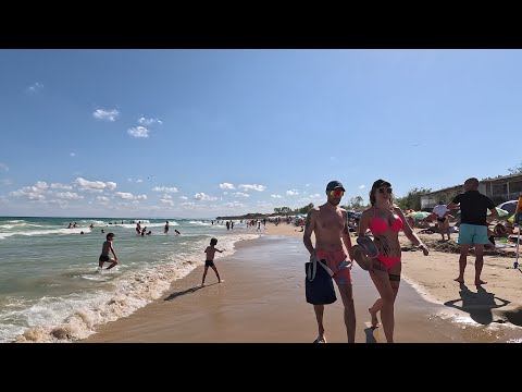 Видео: Прогулка по берегу г.Несебр, Болгария /  Nessebar, Bulgaria