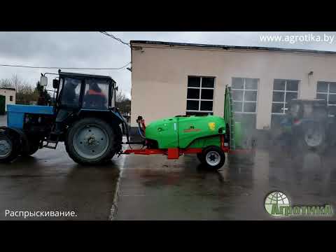 Видео: Опрыскиватель Krukowiak Tajfun обзор.