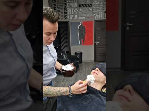 Видео: мастер класс с Курса Rex(Королевское бритье) от Надежды Харизовой