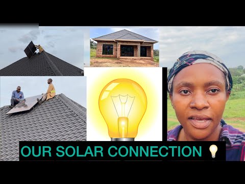 Видео: Наконец-то мы подключили солнечные батареи к нашему недостроенному дому и готовимся к заселению