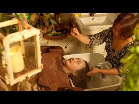 Видео: ASMR🌿Самый мистический и расслабляющий корейский Head Spa | Уникальные инструменты исцеления