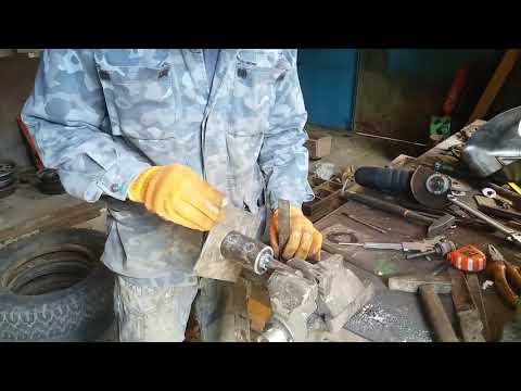 Видео: ступицы  для прицепа мотоблока из водопроводной трубы, часть 2