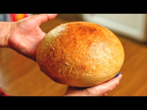 Видео: Неймовірний Смак і Довго Не Черствіє! Хліб На Заквасці з Маслом!