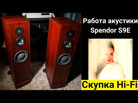 Видео: Скупка Hi-Fi аудиотехники, проверка работы акустики Spendor S9E Ane Brun - Portrayals