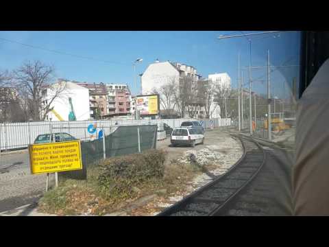 Видео: Трамвай София- Линия 4- Част 1 | Sofia Tram- Line 4- Part 1