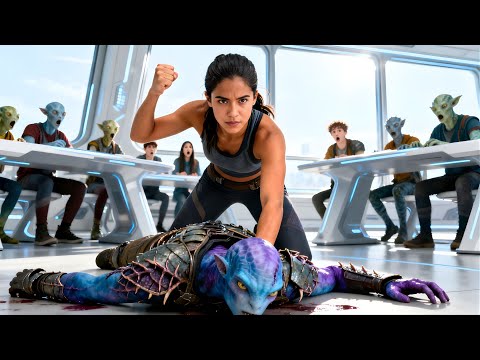 Видео: Инопланетный хулиган ударил девочку из Мира Смерти в классе — десять секунд спустя ему понадобило...