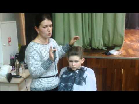 Видео: Укладка мальчика на конкурс по бальным танцам.