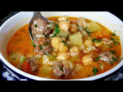 Видео: Такой Вкусный Супчик Покорил миллион сердец/Мастава с фрикадельками/хоть каждый день подавайте‼