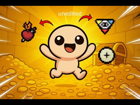 Видео: Късметът ми се върна в The Binding of Isaac Repentance+ (unedited)
