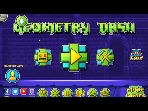 Видео: Играю в Geometry dash ► Geometry Dash.