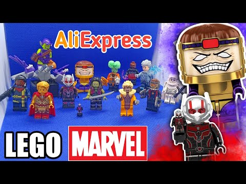 Видео: ЛЕГО MARVEL из Китая/LEGO minifigures aliexpress #7